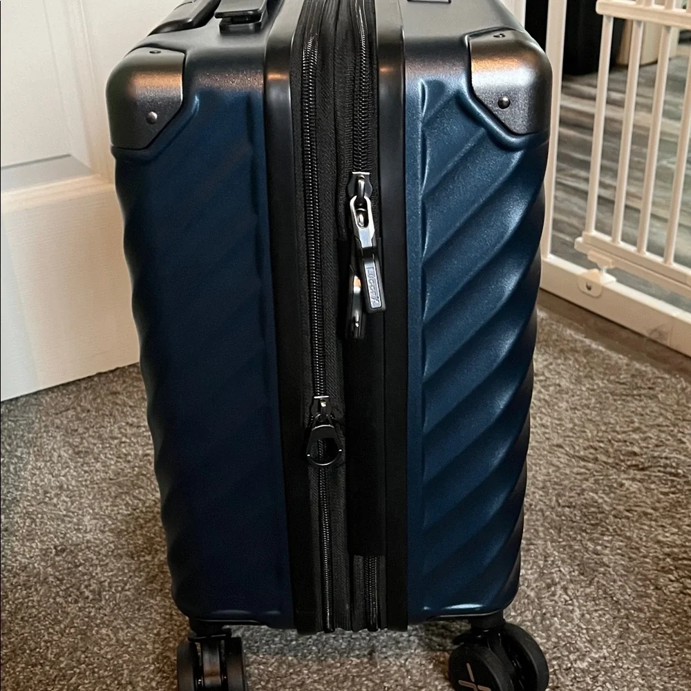 Blue Carry-On Suitcase